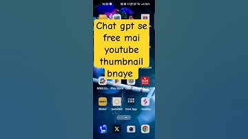 Chatgpt se free m youtube thumbnail bnaye #trendingshorts #trendingreels #tricks