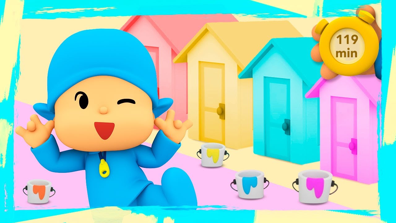 😱 POCOYO em PORTUGUÊS do BRASIL - A casa do terror [136 min]