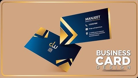 CorelDraw x7 Tutorial Business Card Design With Design Wale
