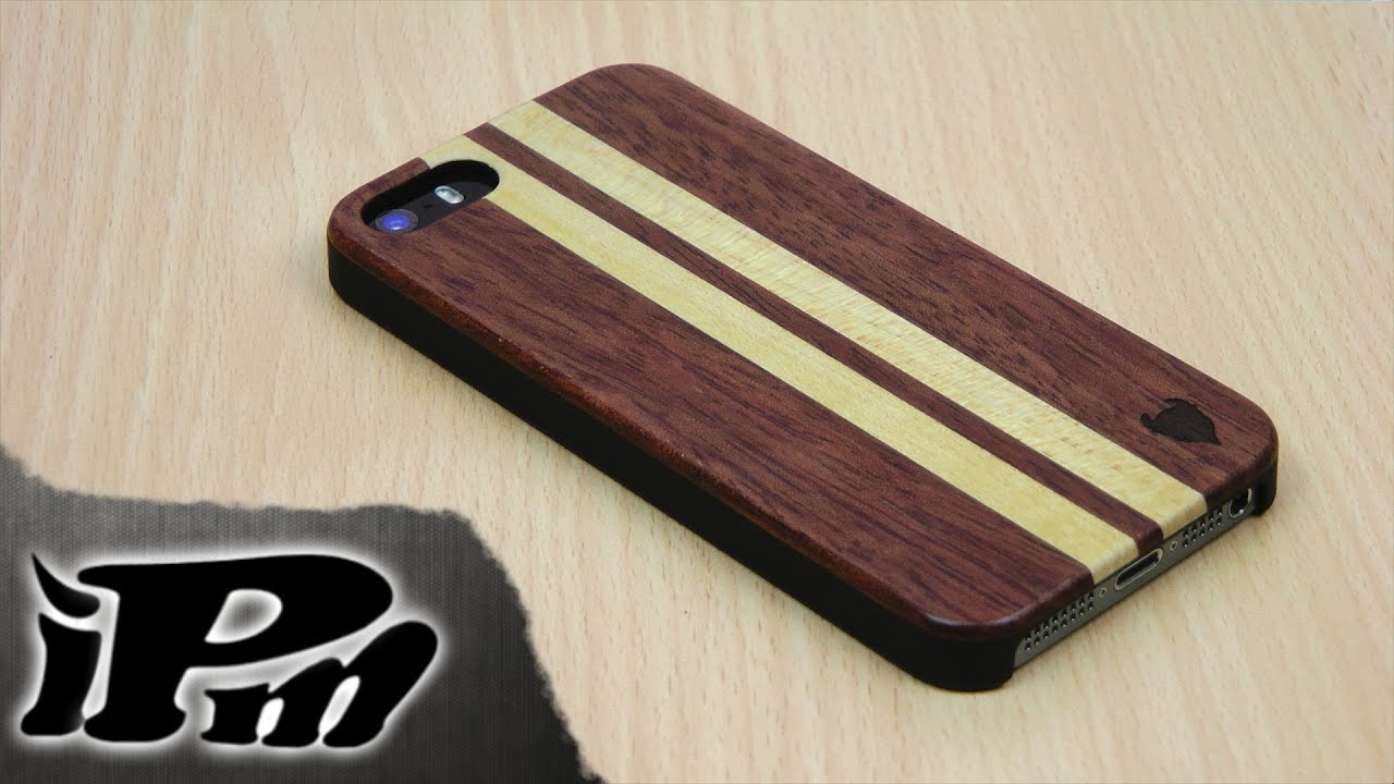 iPhone 5/5S Echtholz Case - MediaDevil Artisancase Wood Case - YouTube