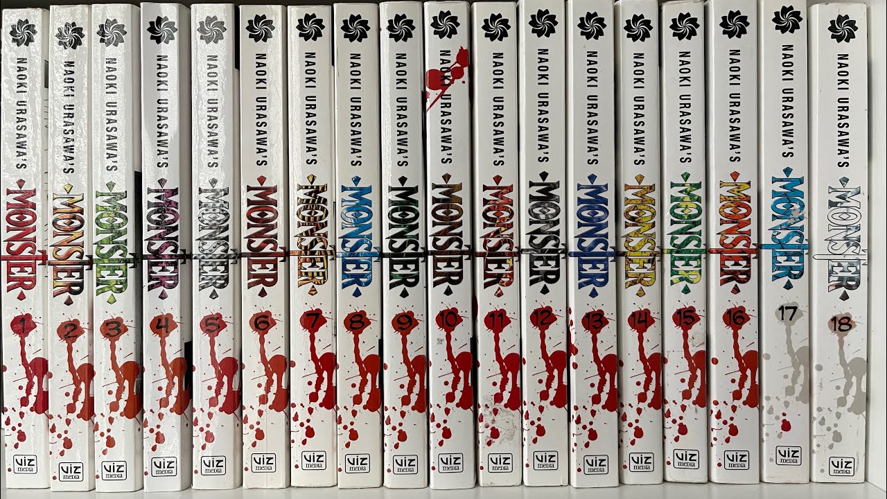 WHAT EVERY VOLUME OF NAOKI URASAWAS MONSTER MANGA LOOKS LIKE!