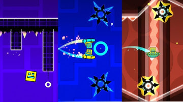 "Amethyst Pack" Complete (All Coins) | Geometry Dash Map Packs