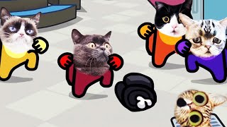 Distraction dance animation Cats version Cat and CREWMATES Top 10 Videos on  the channel