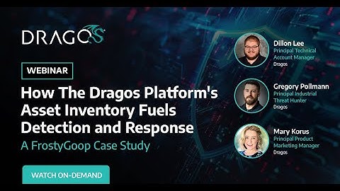 How The Dragos Platform