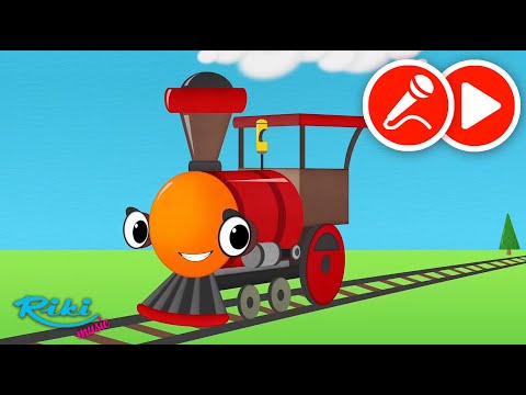 Привет, малыш! Про паровоз 🚂мультфильм и караоке | Сборник для детей