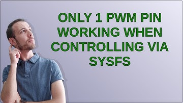 Raspberrypi: Only 1 PWM pin working when controlling via sysfs