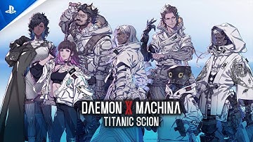 Daemon X Machina Titanic Scion:Gameplay👀Part-1 ( Escape From The Garden "-" Defeat The Certurion")