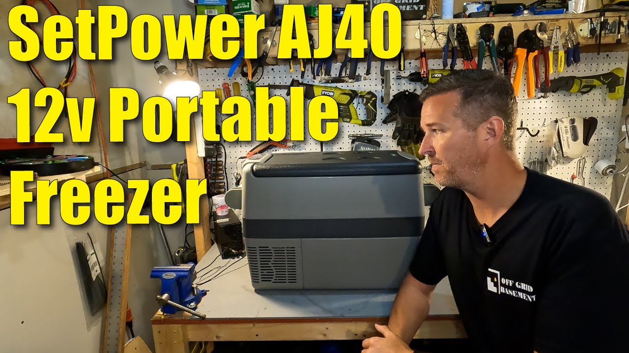 SetPower AJ40 12v Portable Freezer. Perfect for road trips and camping ...