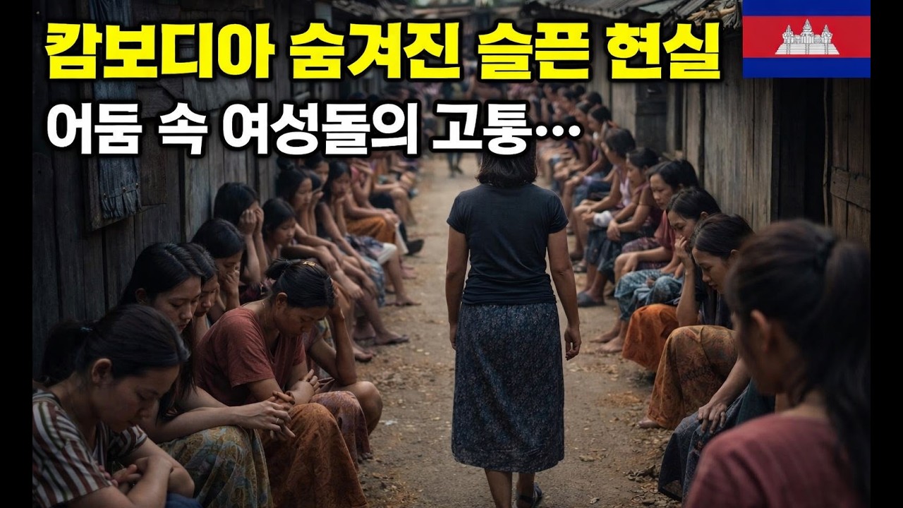 캄보디아, 북한보다 더 미스터리한 곳, 여성들이 원하지 않는 일을 해야 하는 곳.