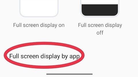 OnePlus N20 5G  mobile setting, How to on full screen Display by App  OnePlus N20 5G