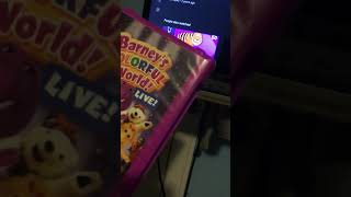 Barneys Colorful World Live Vhs Tape Watches The Thx Moo Can Logo