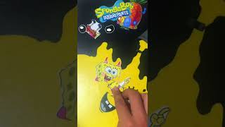 Wow‼️🔮🧩 Transforming SpongeBob into a Devil Puzzle! 👹✨ #shorts #viral