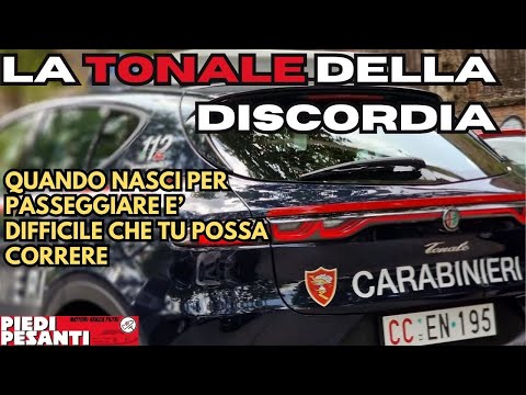 ALFA ROMEO TONALE infuriates the CARABINIERI