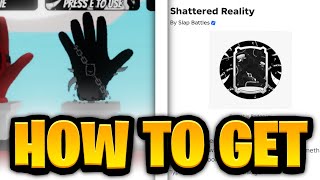 How To Get REFLECT GLOVE BADGE + SHOWCASE in ROBLOX SLAP BATTLES UPDATE!