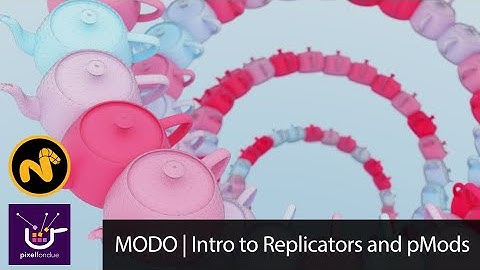 MODO | Intro to Particle Modifiers and Replicators