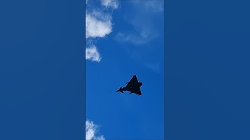 Typhoon overhead in the mach loop! #machloop #planeandsimple #typhoon #fighter