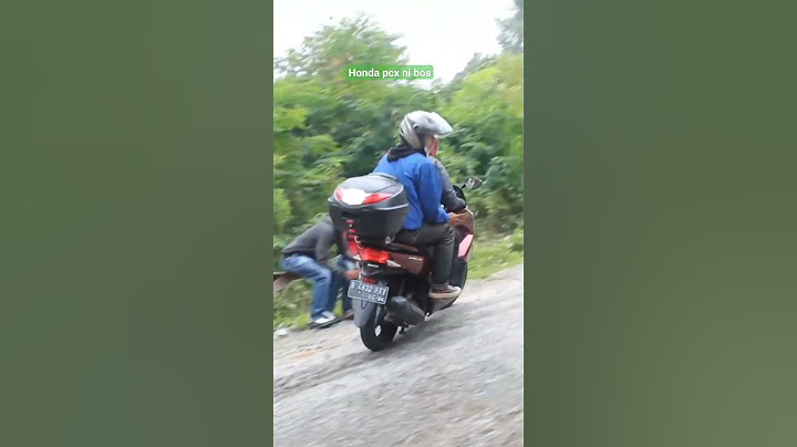 honda pcx enteng di tanjakan