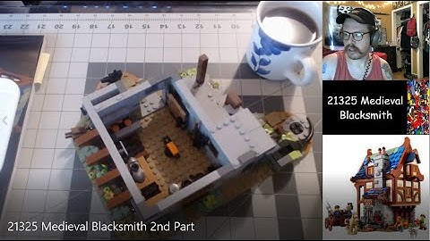 Lego Building Video - 21325 Medieval Blacksmith Part 2