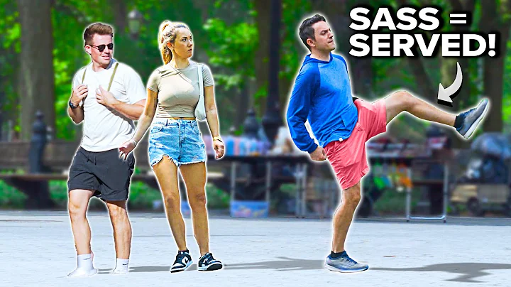 Farting With ATTITUDE! Funny Fart Prank in CENTRAL PARK!