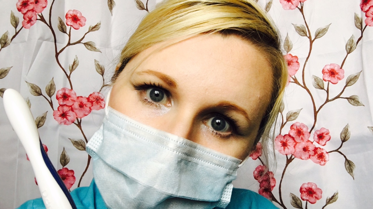 ASMR Soft Dental Cleaning | Whisper with Latex Gloves and Simple Tools