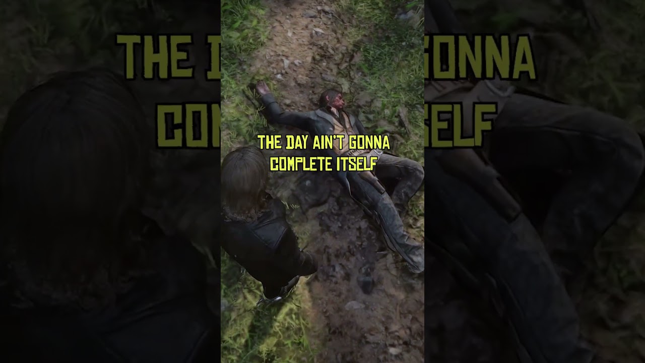 GET OUTTA BED JOHN #rdr2 #dailyshorts #reddeadredemption #edit #memes