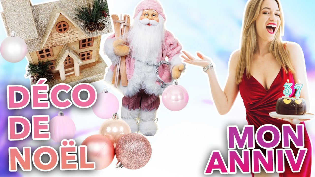 ❥ MON ANNIV + ACHATS DÉCO DE NOËL ROSES ! ❥