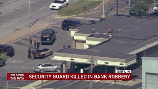 1 in custody after security guard killed prior to bank robbery in Gary