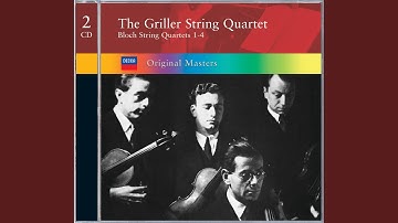 Bloch: String Quartet No. 3: 3. Allegro molto