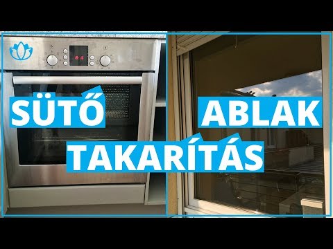 Sütő és ablak takarítás | tippek