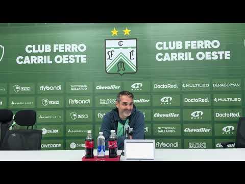 FECHA 18 VS ACASSUSO: CONFERENCIA DE PRENSA JUAN MANUEL SARA