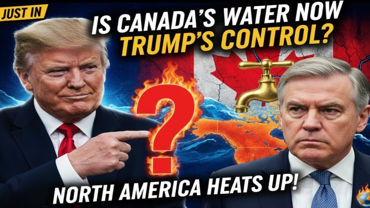 Just In: Is Canada's Water Now Under Trump's Control? North America Heats Up!
