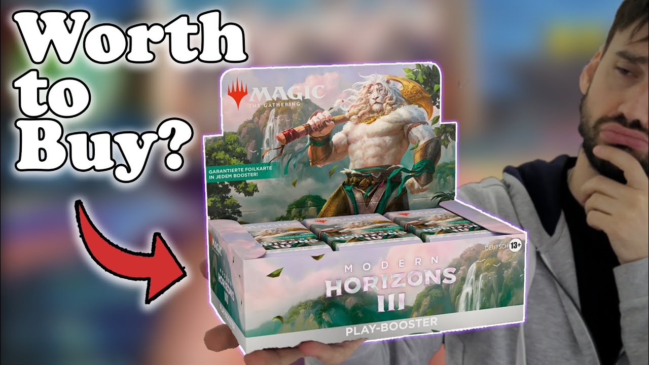 Let's open at least $280 !!! Modern Horizons 3 Play Booster Box