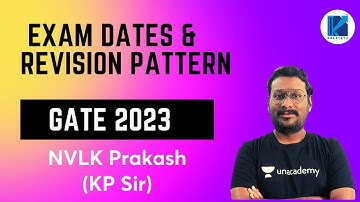 Gate 2023 Exam Dates & Revision Pattern | NVLK Prakash | KPCIVIL  #gate #gate2023 #civilengineering