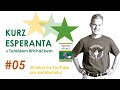 Kurz esperanta – lekce 5