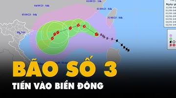 Siêu bão số 3 vào Biển Đông, gió mạnh lên tới 200km/h