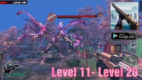 Zombie Fire 3D Level 11 -Level 20 Gameplay V.S Games
