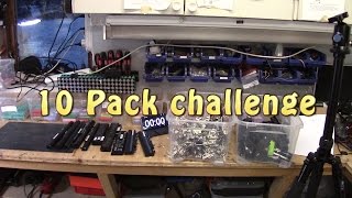 10 pack laptop battery tear down challenge!