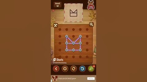 Line Puzzle String Art Pine Level 13