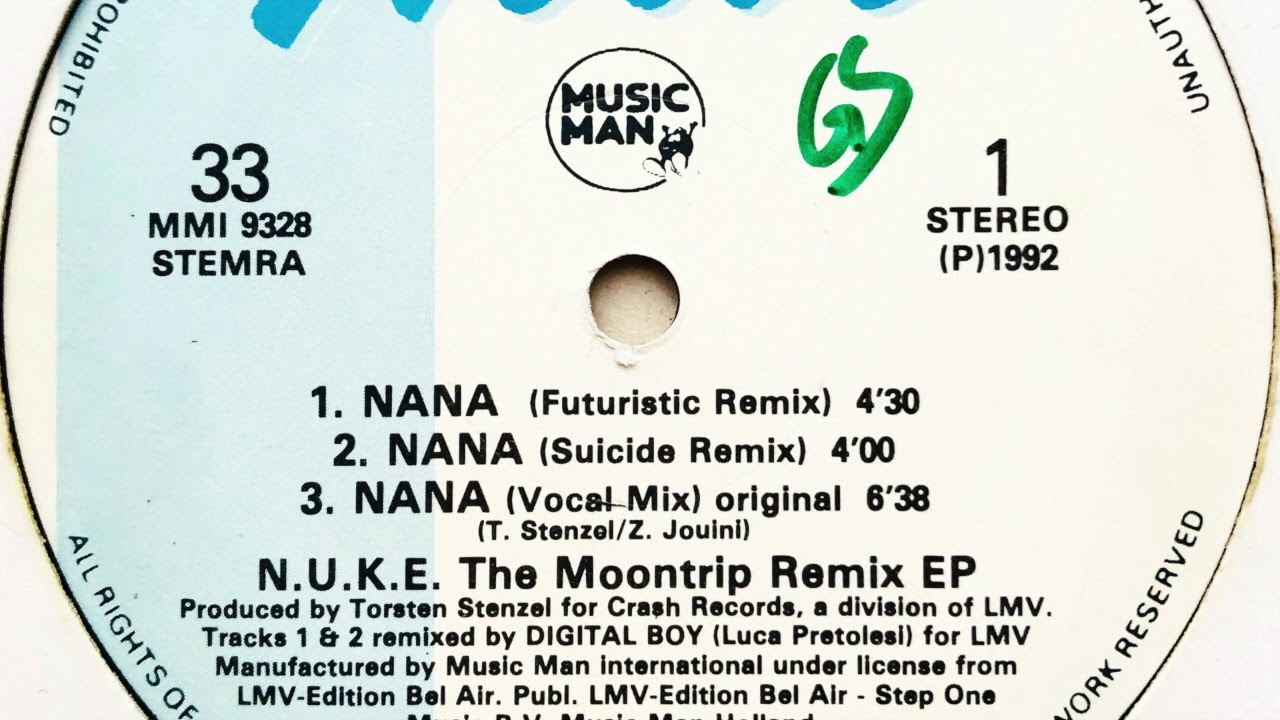 N.U.K.E. - Nana (Original - Vocal Mix) - YouTube