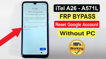 Itel A26 Frp Unlock Android 10Q | Itel A26 Google Account Bypass |  Itel A26-A571l Frp Bypass 2022 |