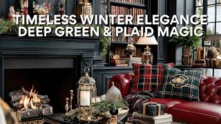 Ralph Lauren: Ivy Lodge Winter Edit 2025 — Tartan, Brass & Cognac Styling for Cold-Weather Interiors