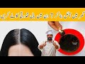 Homemade Hair Oil For Black Hair | 7 دن میں شرطیہ بال کالے کریں | Homemade Oil | BaBa Food RRC