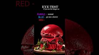 Eye Test Gone Wrong 😳 | Restaurant in Melbourne | Best Burger Craving Ever #shorts