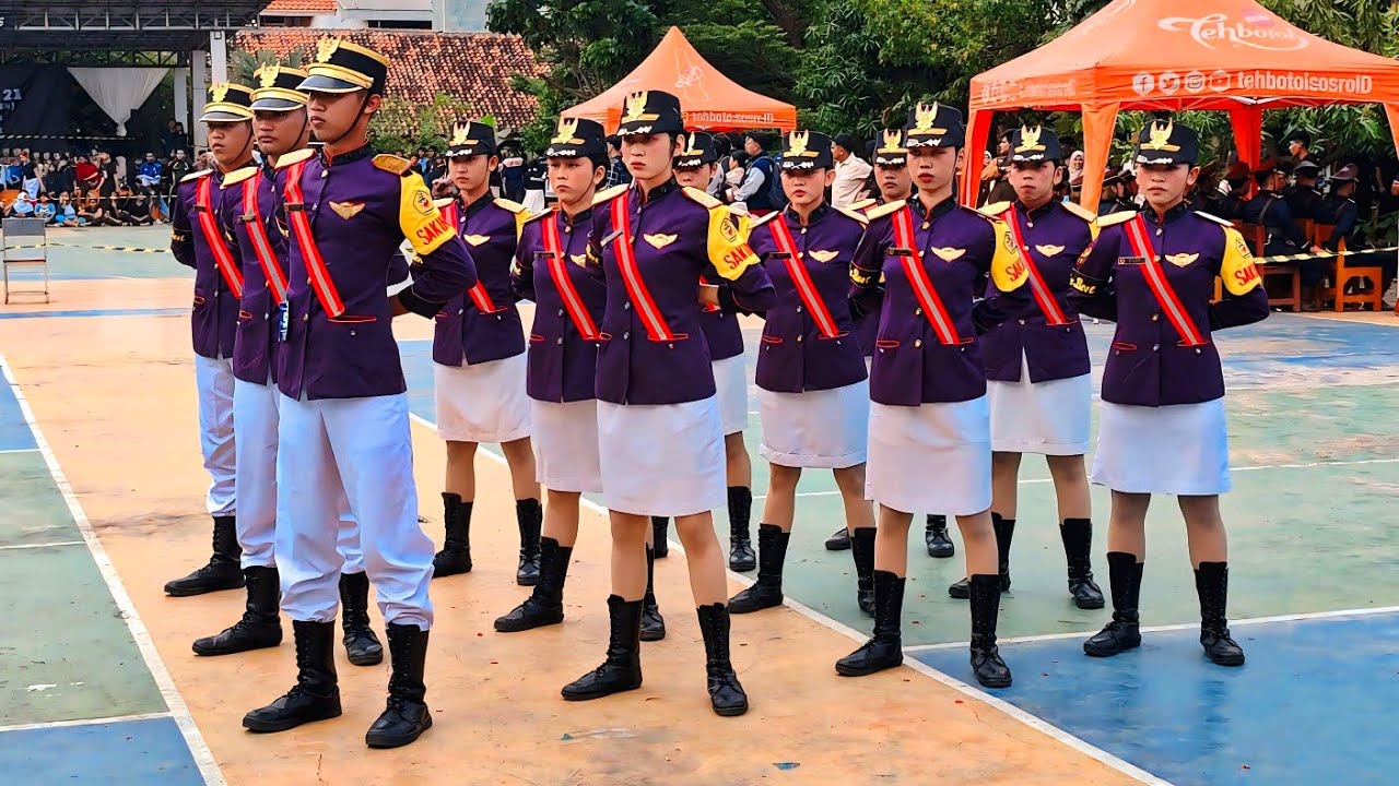 LEGEND IS BACK! SAKURA BANZAI! JUARA UMUM Paskibra SMKN 1 Kedawung Cirebon! | LKBB LOKASJ 21