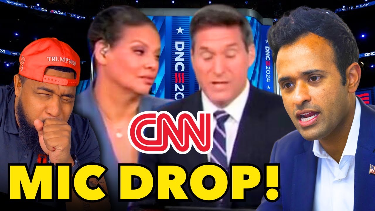 Vivek Ramaswamy HAMMERS Woke CNN Hosts AT DNC HIDING KAMALA!