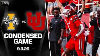 Idaho vs. #21 Utah Condensed Game | 2026 Monster Energy Big 12 Football