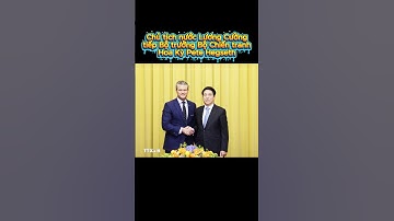 Chủ tịch nước Lương Cường tiếp Bộ trưởng Bộ Chiến tranh Hoa Kỳ Pete Hegseth