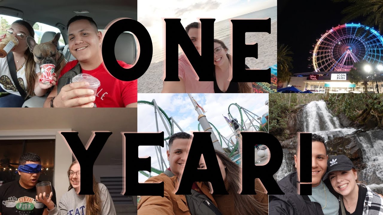 We Made It To Our ONE Year Anniversary! Re-Cap Of Our First Vlogging ...
