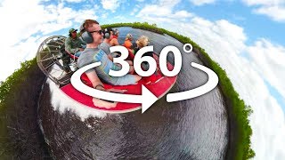 Best Airboat in Everglades: Captain Jacks Airboat Tour in 360°