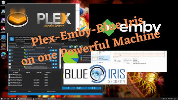 Plex-Emby-BlueIris on One Powerful Machine